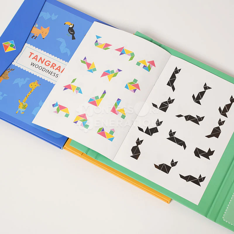 Montessori Magnetic Tangram Book - Image 12