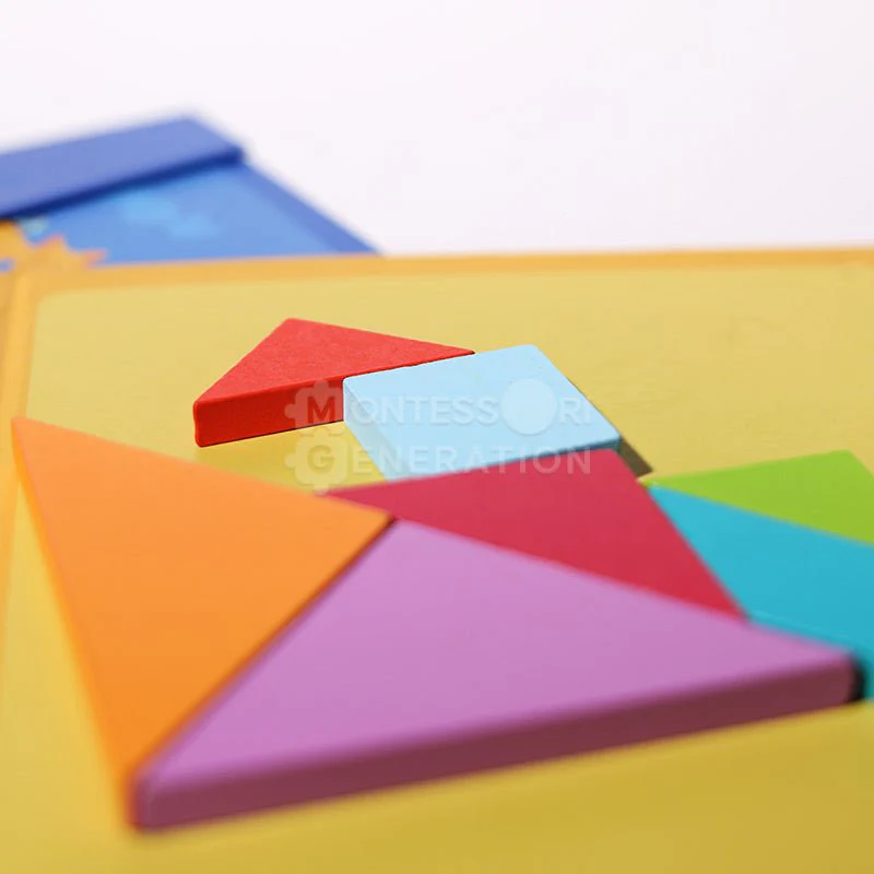Montessori Magnetic Tangram Book - Image 13