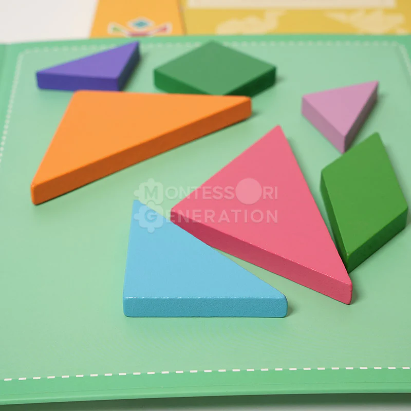 Montessori Magnetic Tangram Book - Image 5