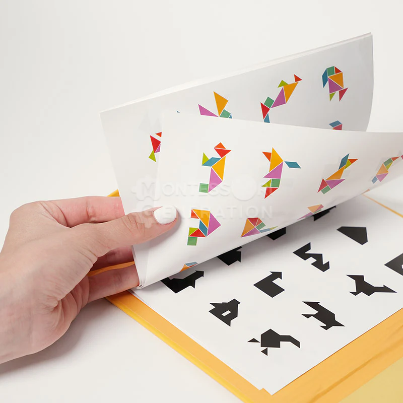 Montessori Magnetic Tangram Book - Image 6