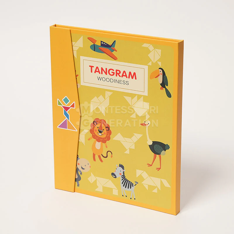 Montessori Magnetic Tangram Book - Image 8