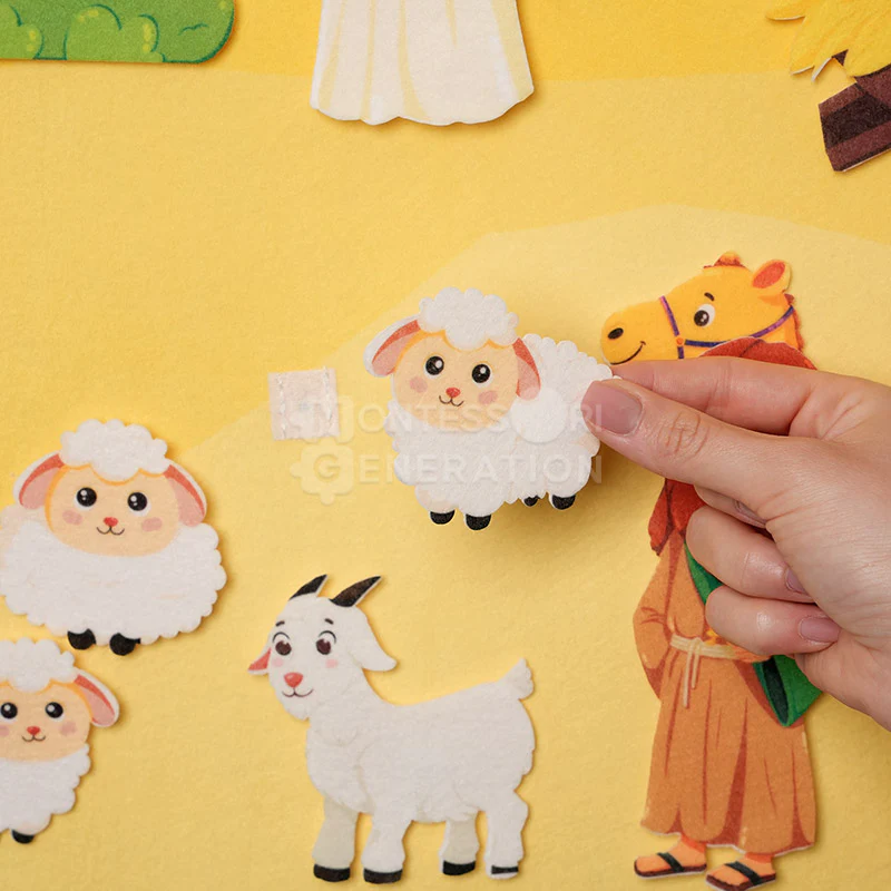 Montessori Nativity Wallboard - Image 6