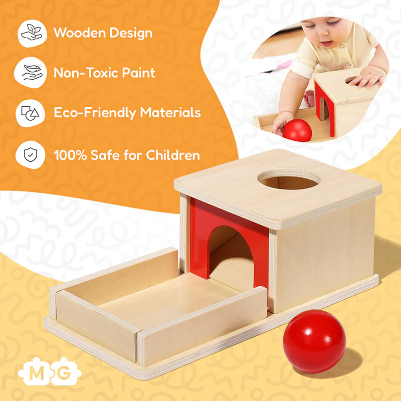 Montessori Object Permanence Box - Image 5