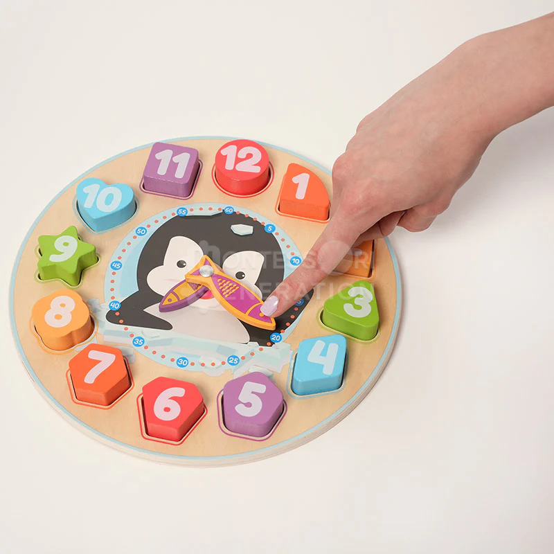 Montessori Penguin's Clock - Image 3