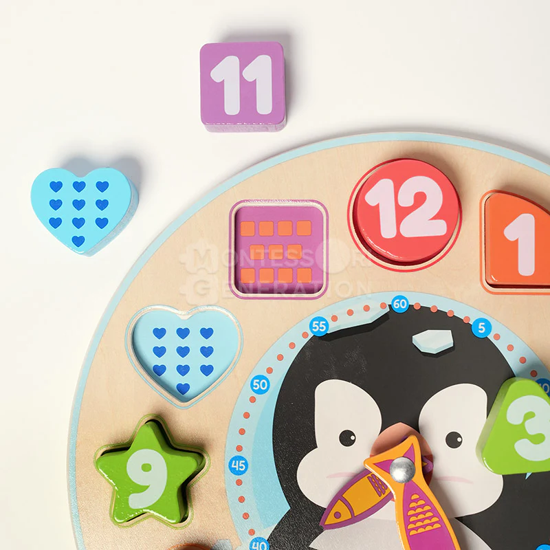 Montessori Penguin's Clock - Image 4