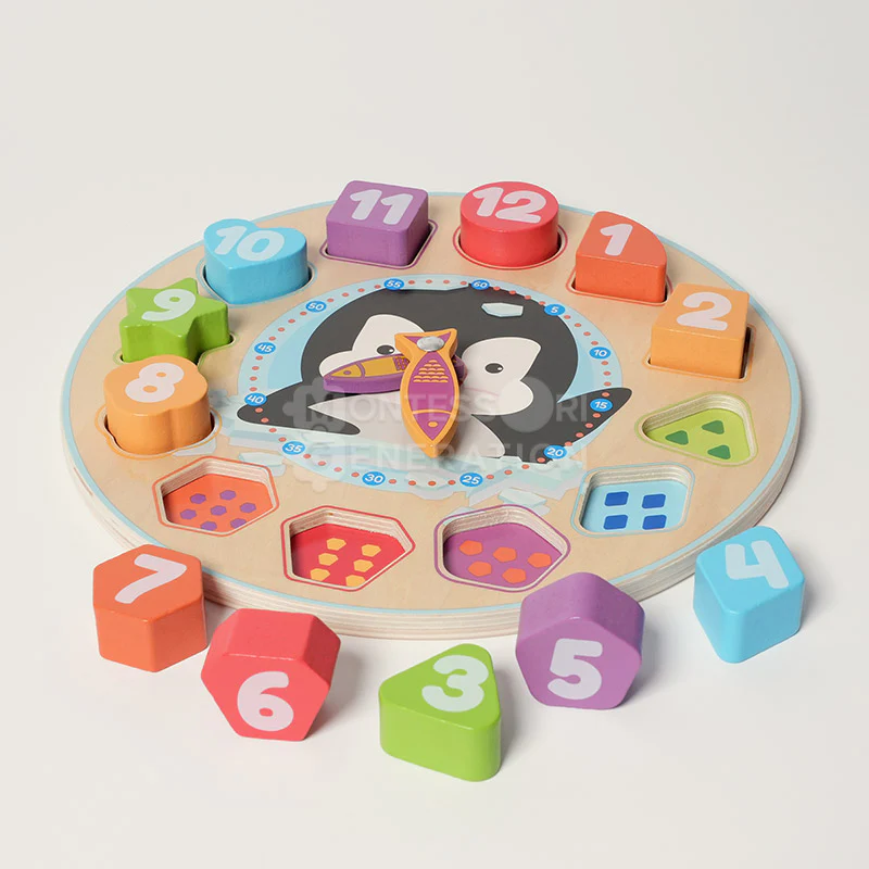 Montessori Penguin's Clock - Image 8