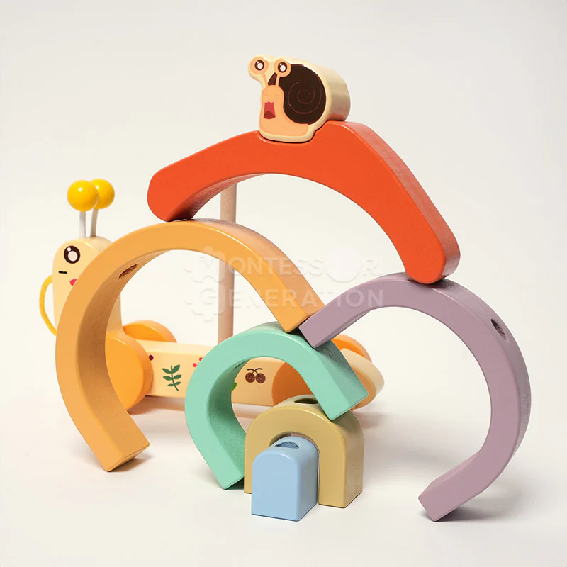 Montessori Pulling Snail - Image 10