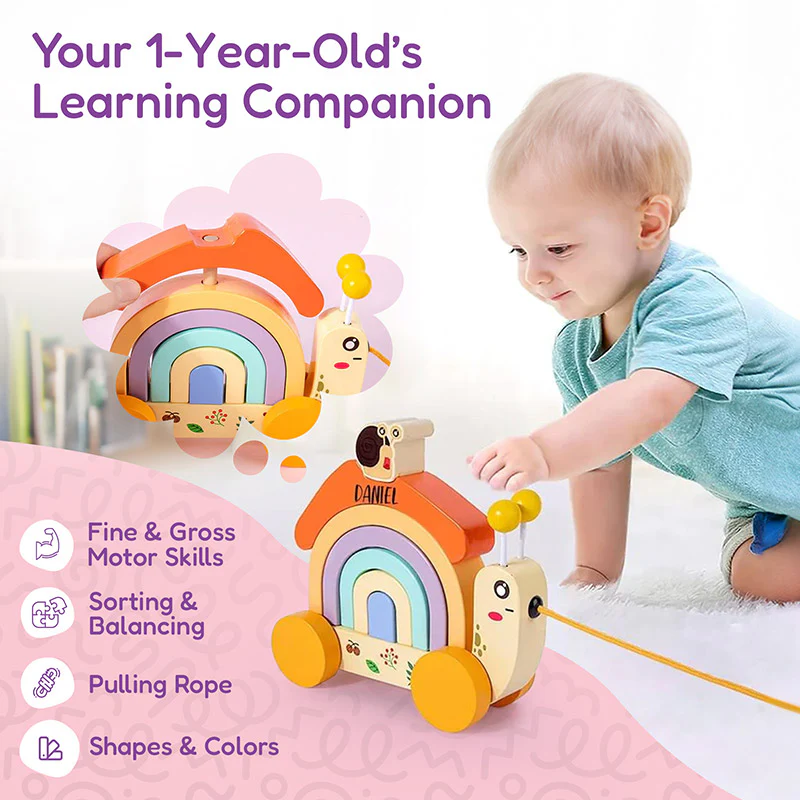 Montessori Pulling Snail - Image 3