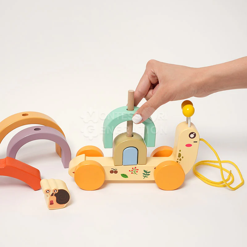 Montessori Pulling Snail - Image 4