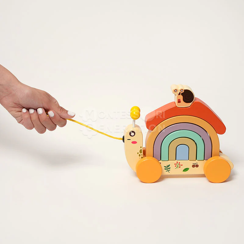 Montessori Pulling Snail - Image 5