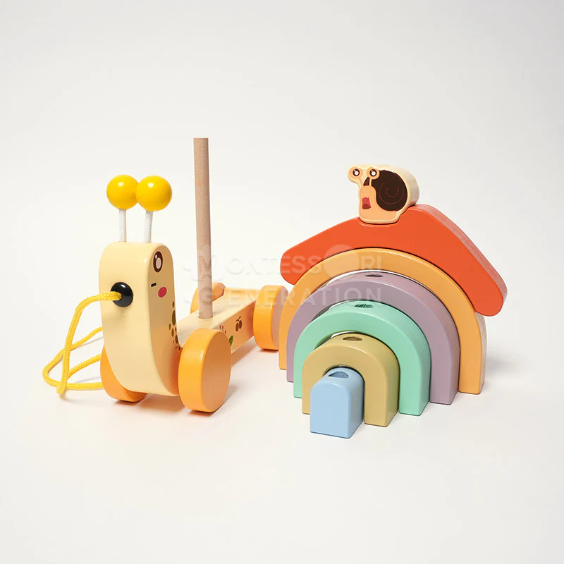 Montessori Pulling Snail - Image 6