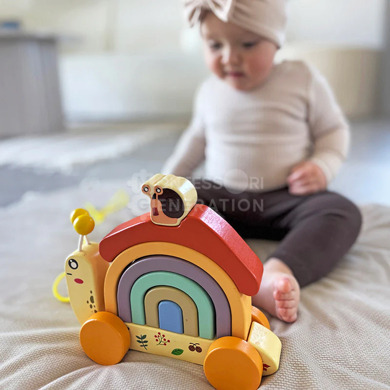 Montessori Pulling Snail - Image 8