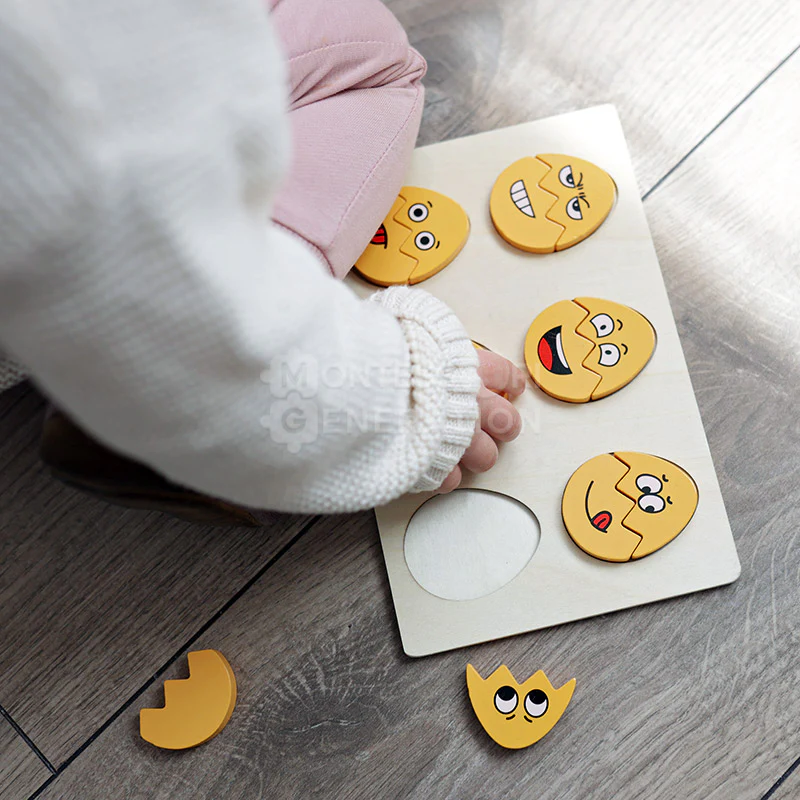 Montessori Funny Egg Faces - Image 2