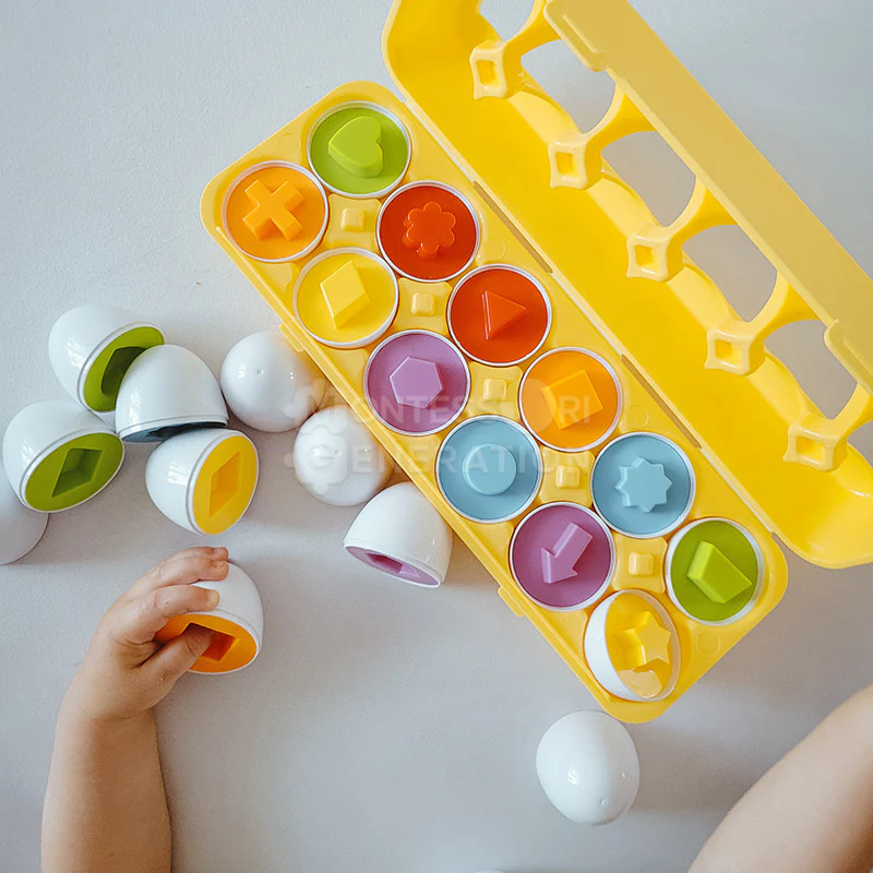 Montessori Geometric Eggs - Image 12