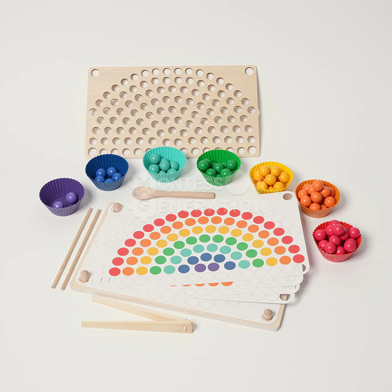 Montessori Rainbow Beads - Image 12