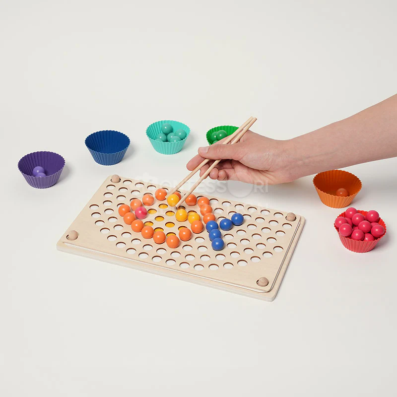 Montessori Rainbow Beads - Image 4