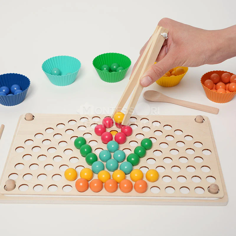 Montessori Rainbow Beads - Image 5