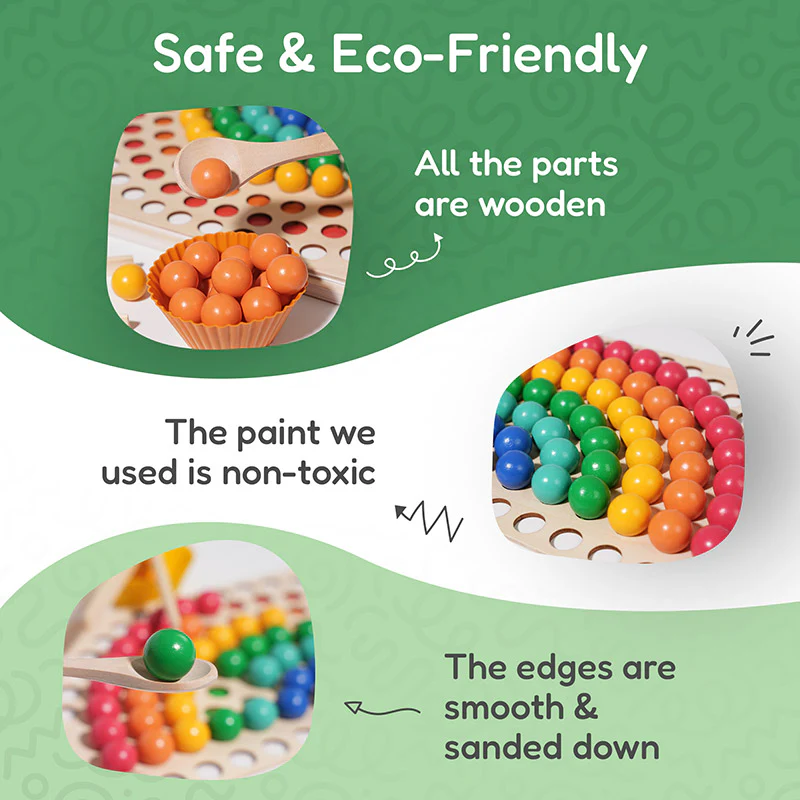 Montessori Rainbow Beads - Image 8