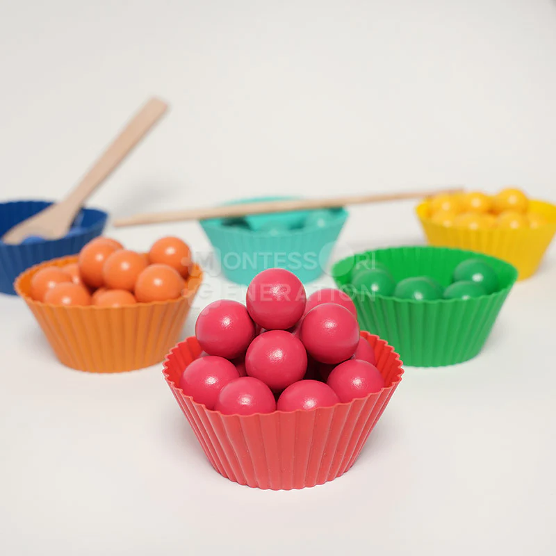 Montessori Rainbow Beads - Image 9