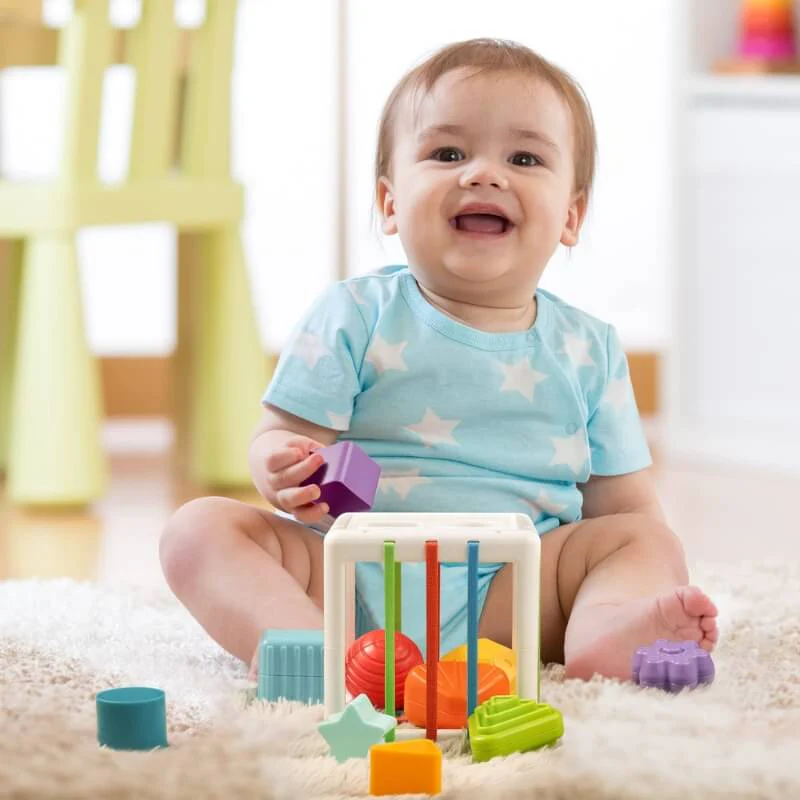 Montessori Shape Blocks - Image 8