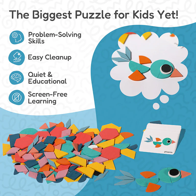 Montessori Shape Puzzle - Image 6