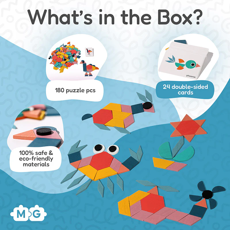 Montessori Shape Puzzle - Image 9