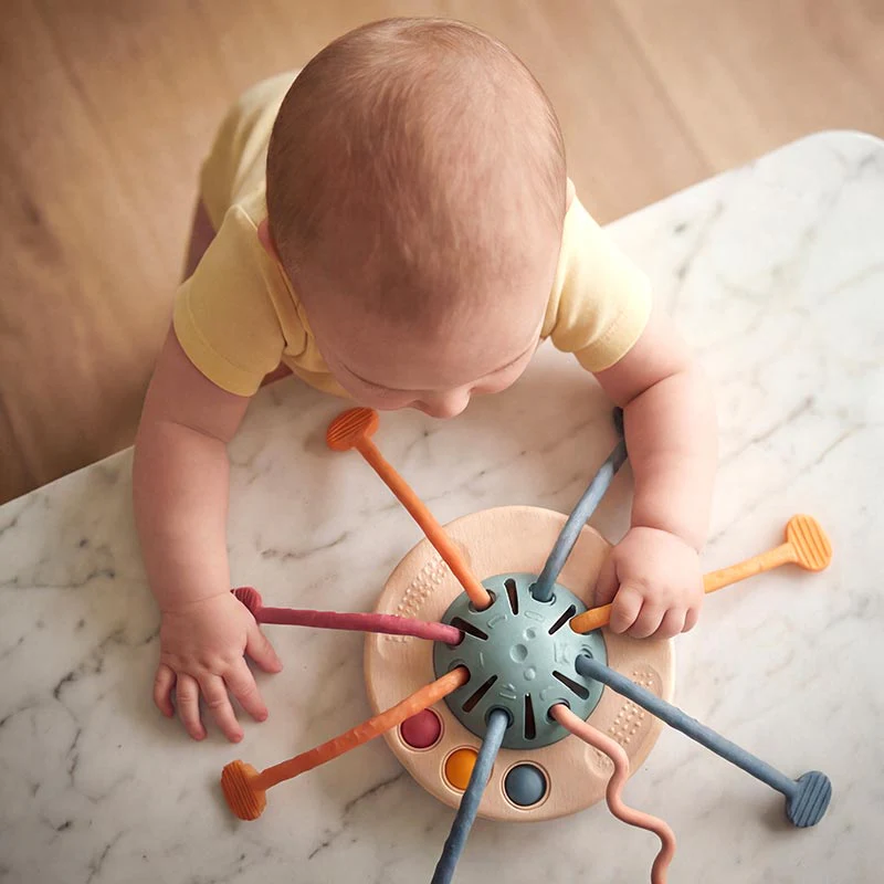 Montessori Silicone Pulling Toy - Image 12