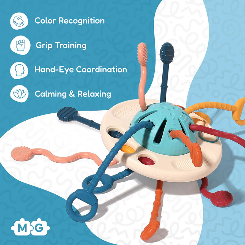 Montessori Silicone Pulling Toy - Image 15