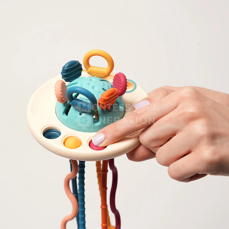 Montessori Silicone Pulling Toy - Image 4