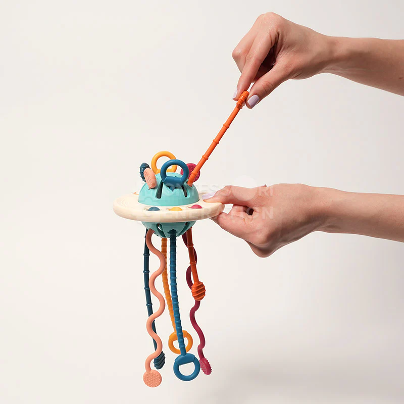 Montessori Silicone Pulling Toy - Image 5