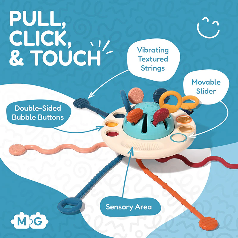 Montessori Silicone Pulling Toy - Image 6