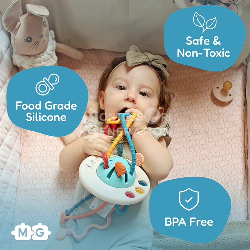 Montessori Silicone Pulling Toy - Image 9