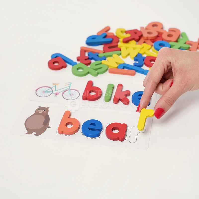 Montessori Wooden Spelling Game - Image 14