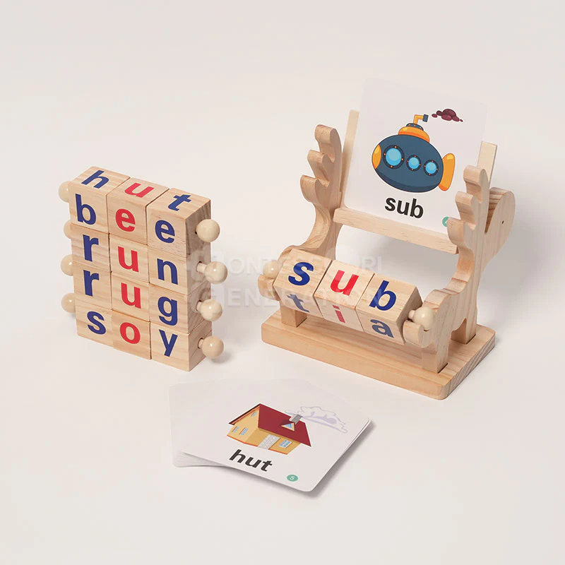 Montessori Spin and Spell Set - Image 3