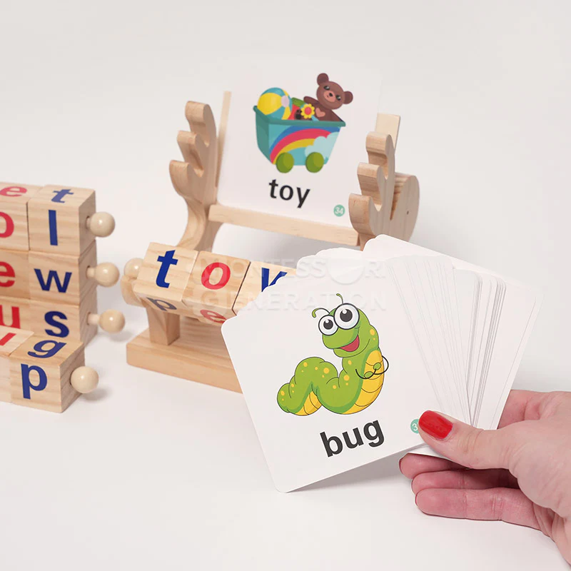 Montessori Spin and Spell Set - Image 4