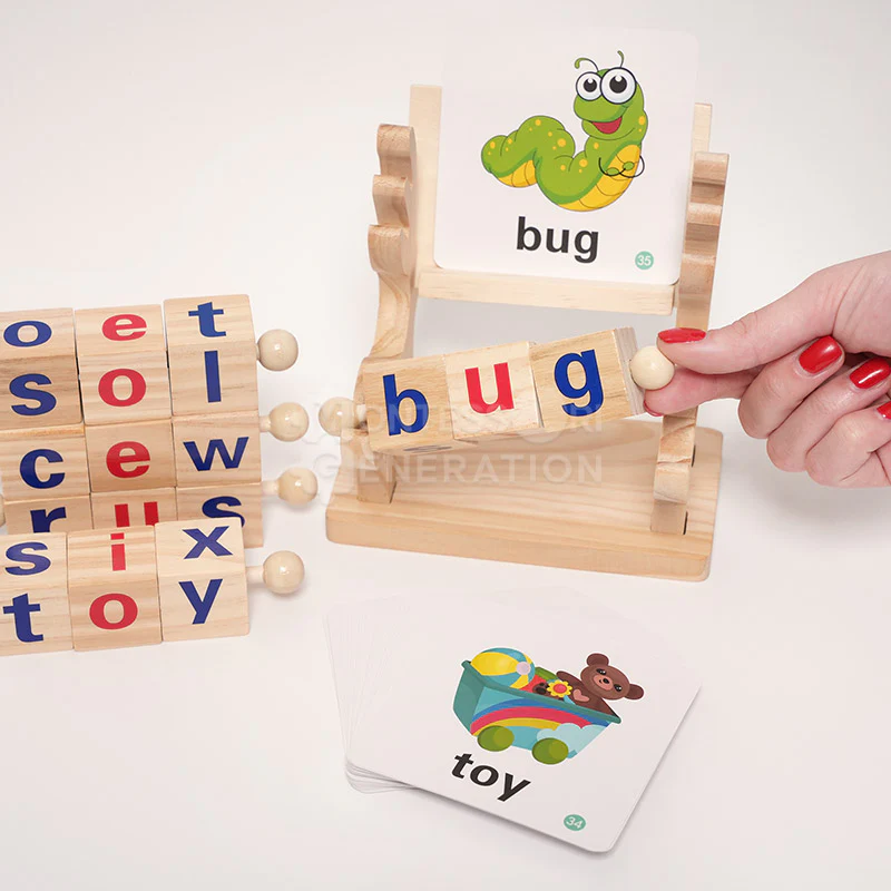 Montessori Spin and Spell Set - Image 5