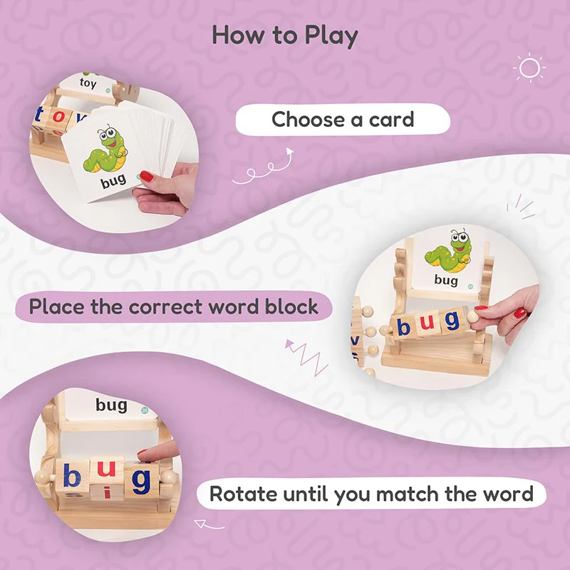 Montessori Spin and Spell Set - Image 6