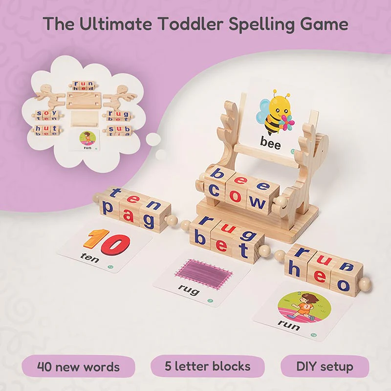 Montessori Spin and Spell Set - Image 7