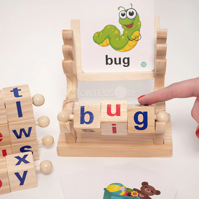Montessori Spin and Spell Set - Image 8