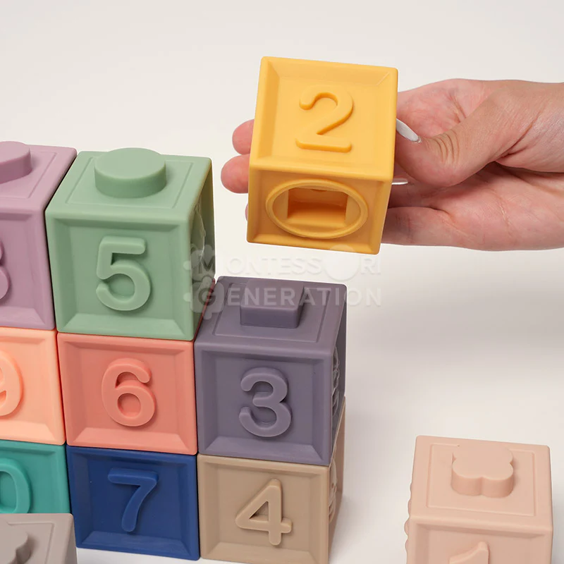Montessori Squeaky Block Set - Image 4