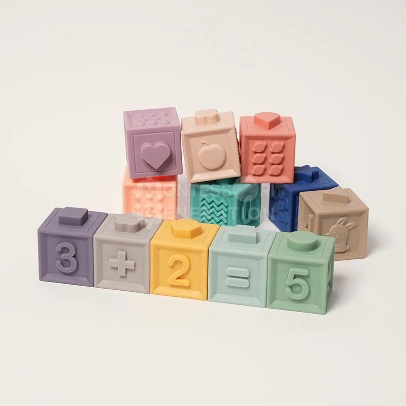 Montessori Squeaky Block Set - Image 5
