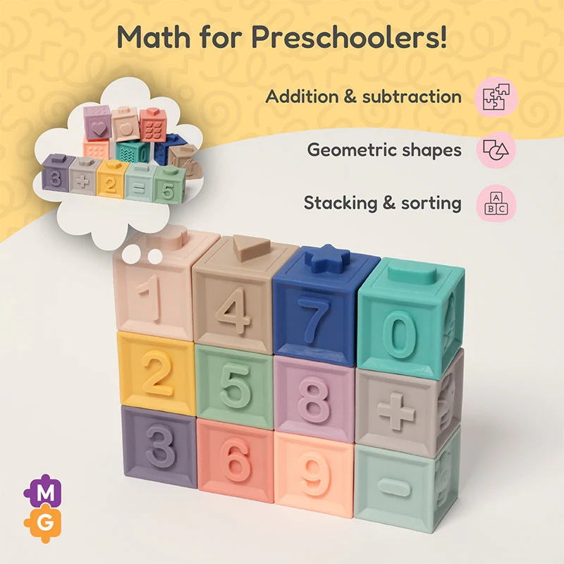 Montessori Squeaky Block Set - Image 6