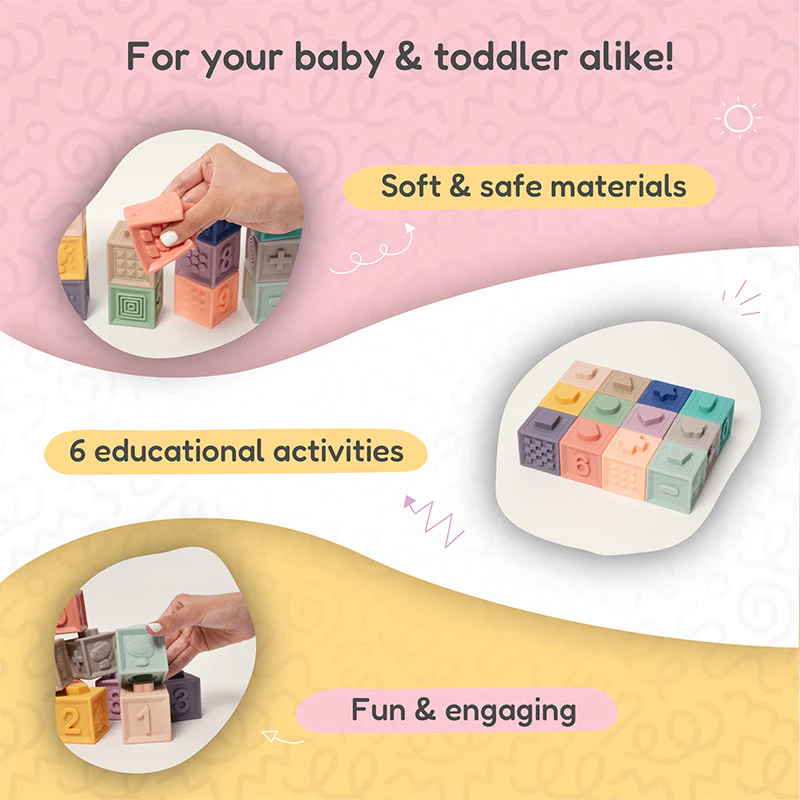 Montessori Squeaky Block Set - Image 7