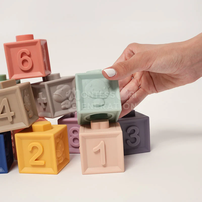 Montessori Squeaky Block Set - Image 8