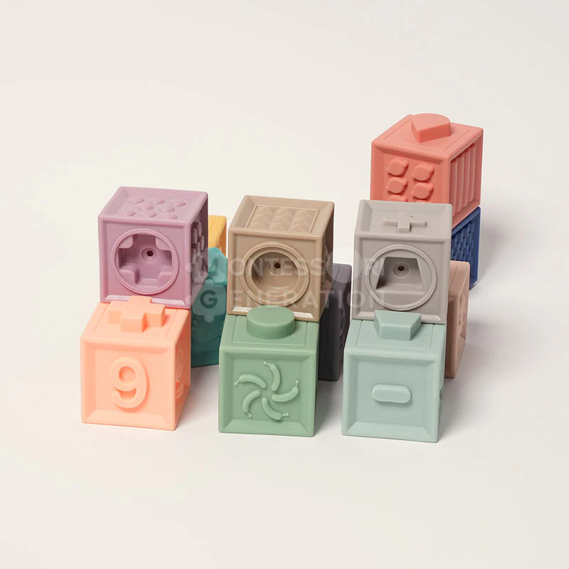 Montessori Squeaky Block Set - Image 9