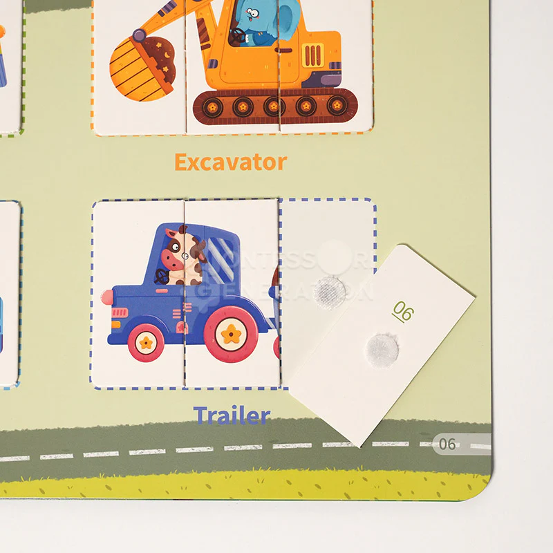 Montessori Sticker Busy Book - Image 13