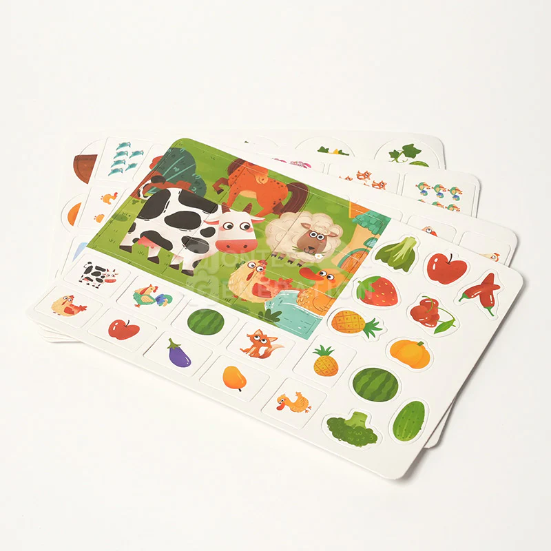 Montessori Sticker Busy Book - Image 4