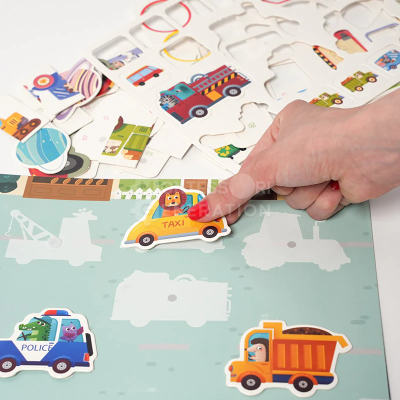 Montessori Sticker Busy Book - Image 6