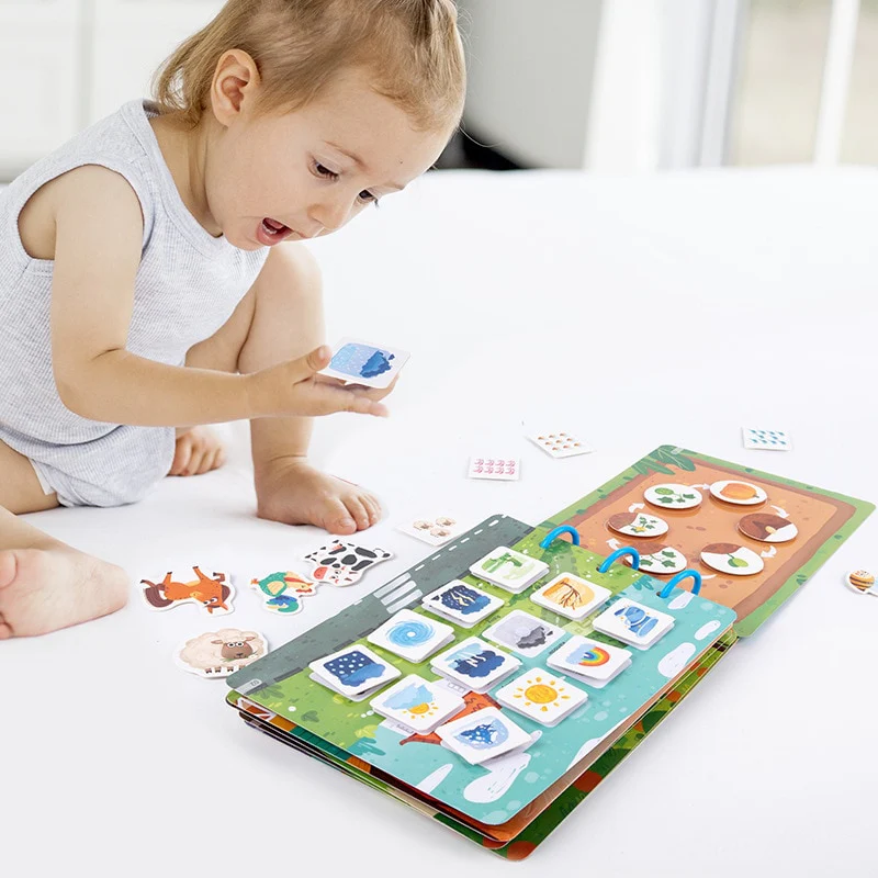 Montessori Sticker Busy Book - Image 7