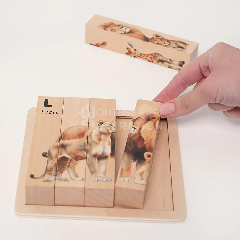 Montessori Twist and Match Puzzle - Image 4
